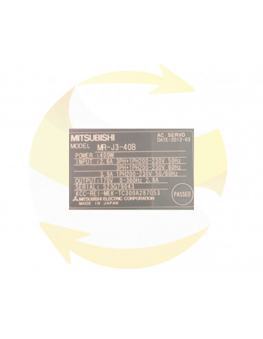 MR-J3-40B - Variateur - MITSUBISHI