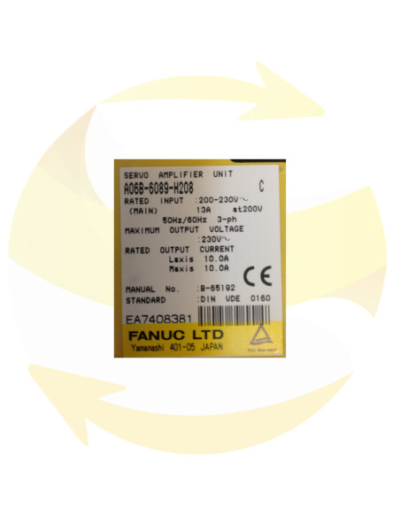 A06B-6089-H208 - Variateur d'axe - FANUC