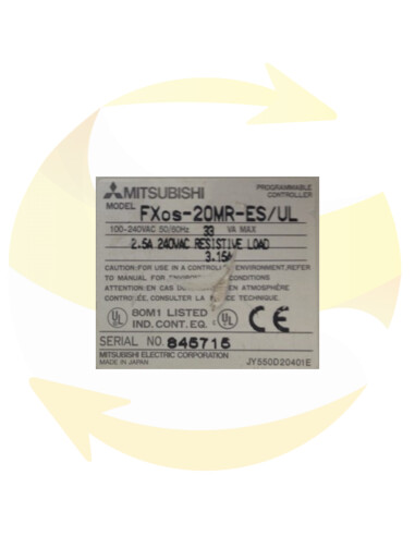 FX0S-20MR-ES/UL - Automate - MITSUBISHI