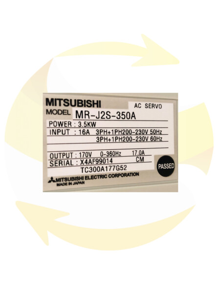 MR-J2S-350A - Servo Amplifier - MITSUBISHI