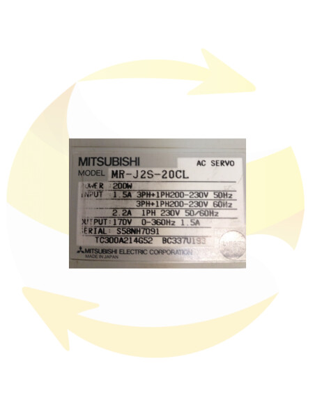 MR-J2S-20CL - Servo Amplifier - MITSUBISHI