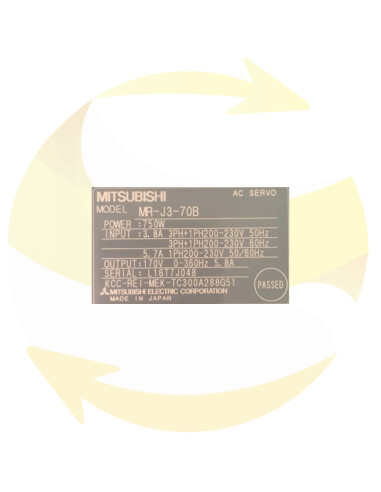MR-J3-70B - Variateur - MITSUBISHI