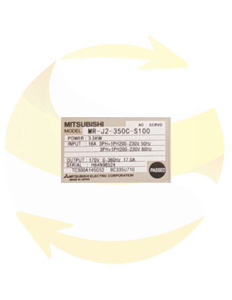MR-J2-350C-S100 - Servo Amplifier - MITSUBISHI