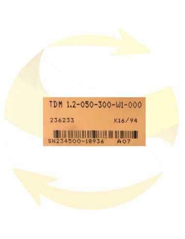 TDM 1.2-050-300-W1-000 - AC Servo Controller - INDRAMAT