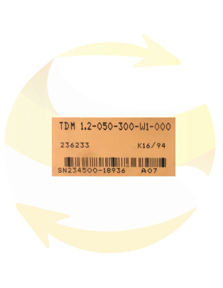 TDM 1.2-050-300-W1-000 - AC Servo Controller - INDRAMAT