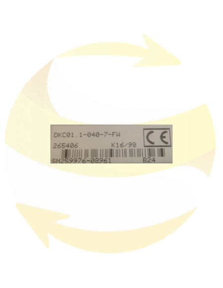 DKC01.1-040-7-FW / FWA-ECODRV-ASE-01VRS-MS - Ecodrive Controller - INDRAMAT