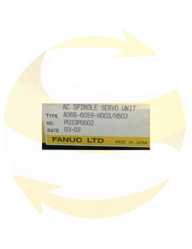 A06B-6059-H003 - AC Spindle Amplifier - FANUC