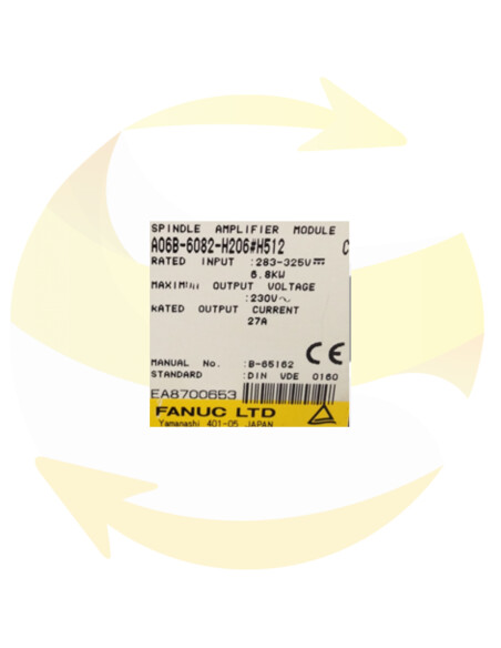 A06B-6082-H206 -  Spindle Amplifier Module - FANUC