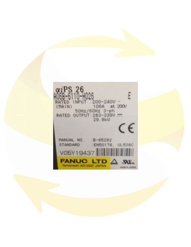 A06B-6110-H026 - Power Supply Module - FANUC