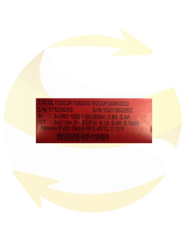 VLT5003PT5B20STR3DOF00A00C0 - Variateur de fréquence - DANFOSS