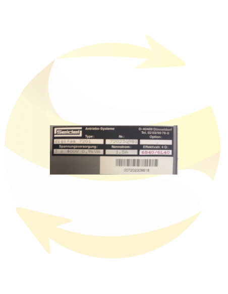 DIGIFAS 7201 - Servo amplificateur - KOLLMORGEN