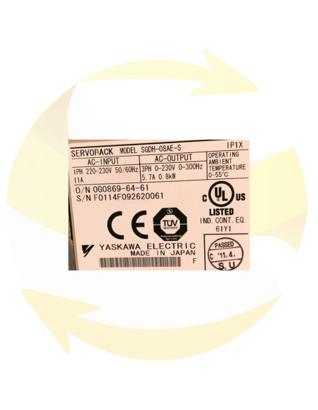 SGDH-08AE-S-OY - Servo variateur - YASKAWA