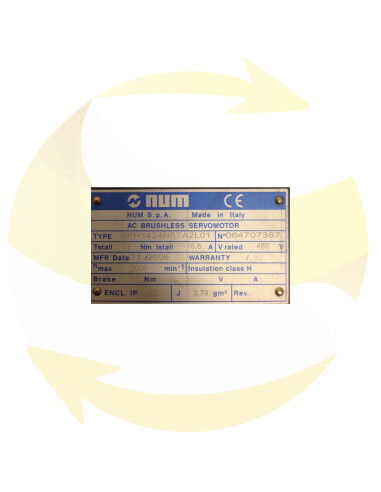BPH1424N5TA2L01 - Moteur d'axe brushless - NUM