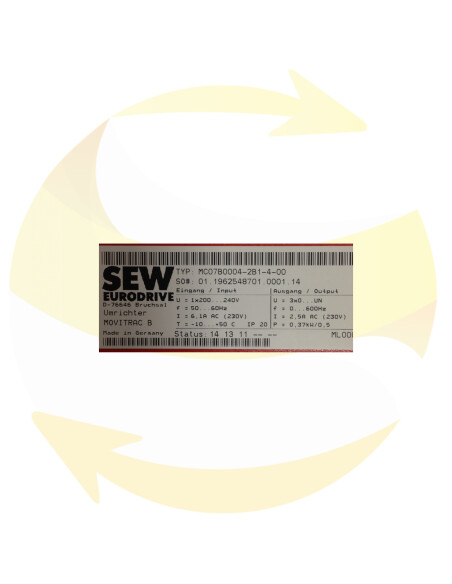 MC07B0003-2B1-4-00 - Variateur de fréquence - SEW