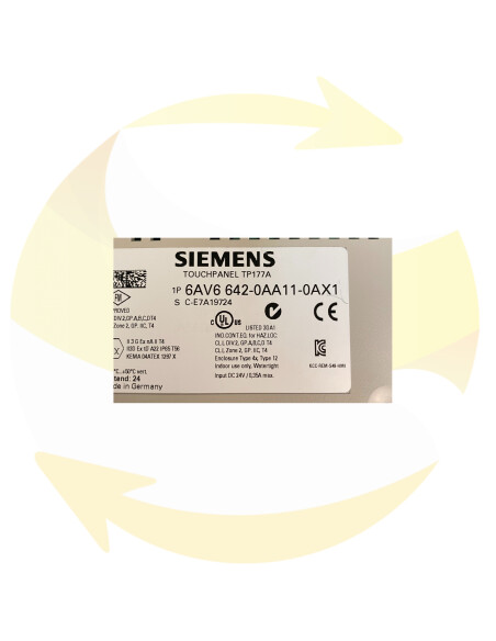 6AV6642-0AA11-0AX1 - Touch Panel - SIEMENS