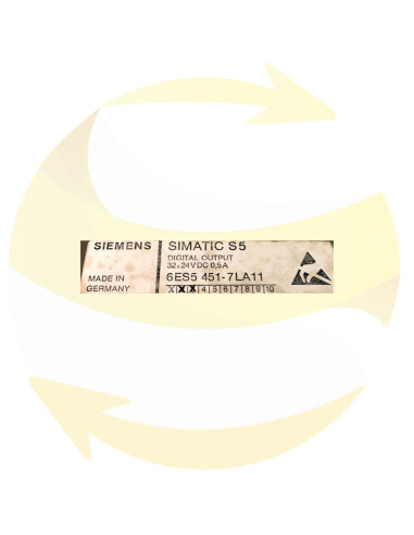 6ES5451-7LA11 - Digital Output Module - SIEMENS