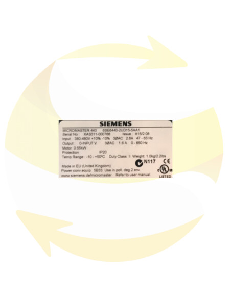 6SE6440-2UD15-5AA1 - Inverter - SIEMENS