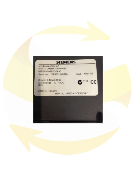 6SE6400-0SP00-0AA0 - Panneau de commande - SIEMENS