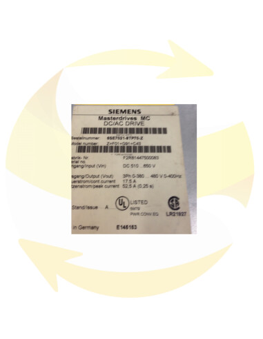 6SE7021-8TP70 - Inverter - SIEMENS