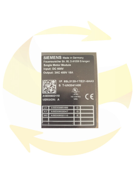6SL3120-1TE21-8AA3 - Variateur - SIEMENS
