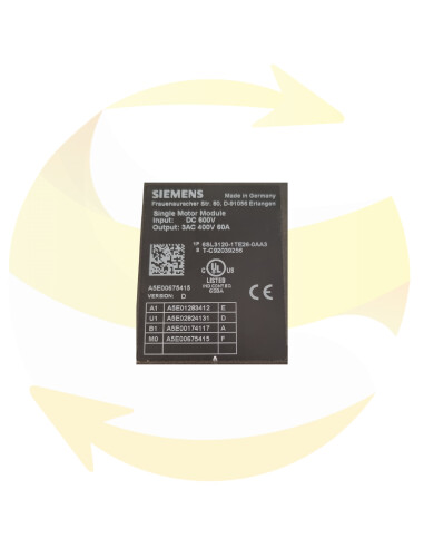 6SL3120-1TE26-0AA3 - Motor Module - SIEMENS