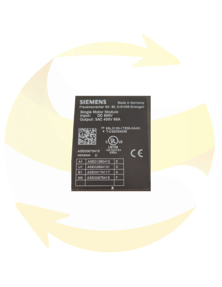 6SL3120-1TE26-0AA3 - Motor Module - SIEMENS