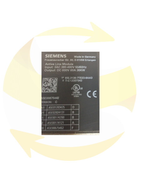 6SL3130-7TE23-6AA3 - Active line module - SIEMENS