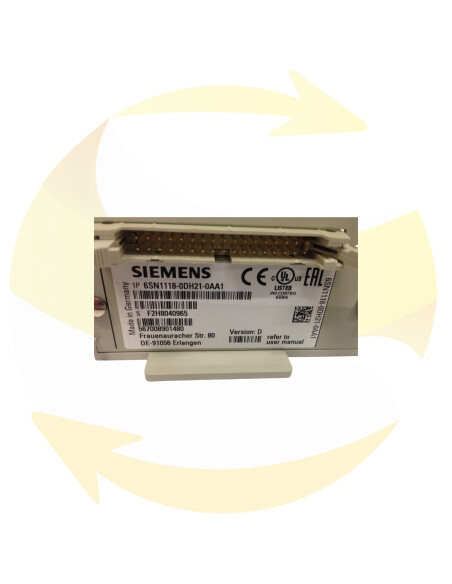 6SN1118-0DH21-0AA1 - Carte de Régulation - SIEMENS