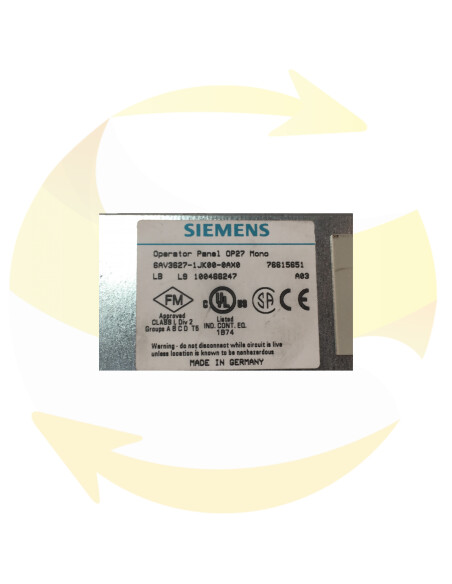 6AV3627-1JK00-0AX0 - Operator Panel - SIEMENS