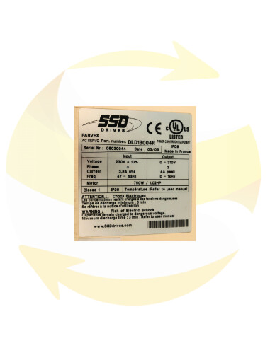 DLD13004R - Servovariateur - PARKER SSD PARVEX