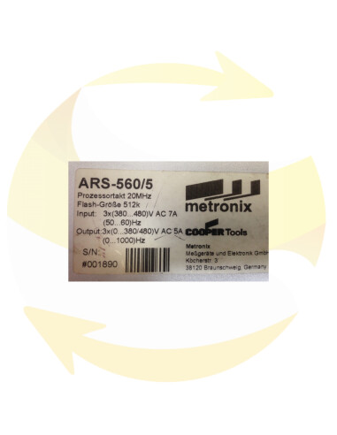 ARS-560/5 - Servo Drive - METRONIX