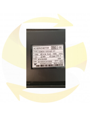 SGMGH-13DCA6F-OY - Servomoteur - YASKAWA
