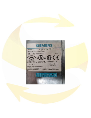 6AV3637-1LL00-0FX1 - Operator Panel - SIEMENS