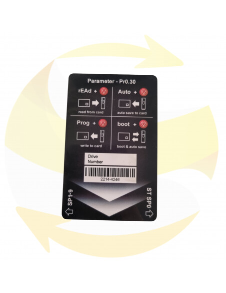 SMARTCARD 8KB -Backup Card - CONTROL TECHNIQUES
