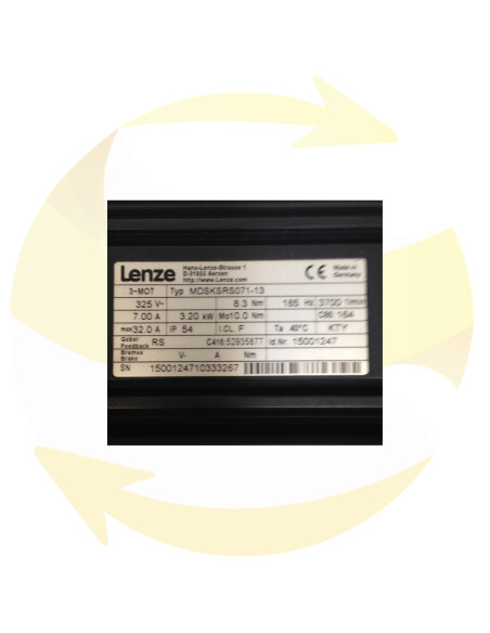 MDSKSRS071-13 - 3.2kW | Servomoteur | LENZE | SEI