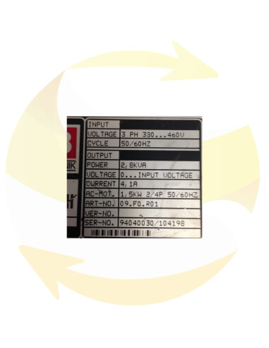09.F0.R01 - Drive speed controller - KEB