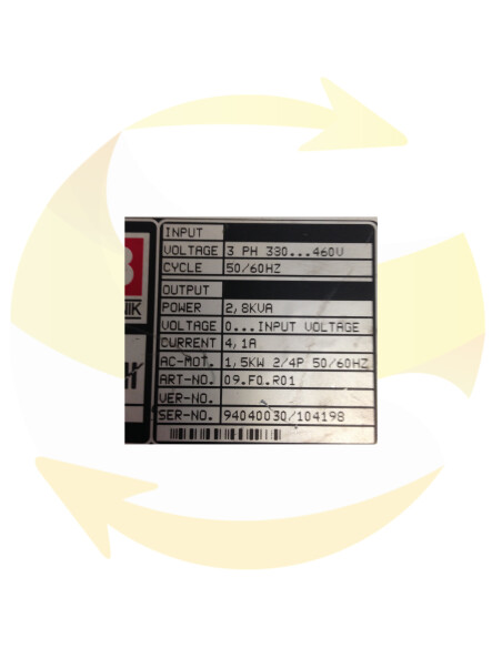 09.F0.R01 - Variateur de vitesse - KEB